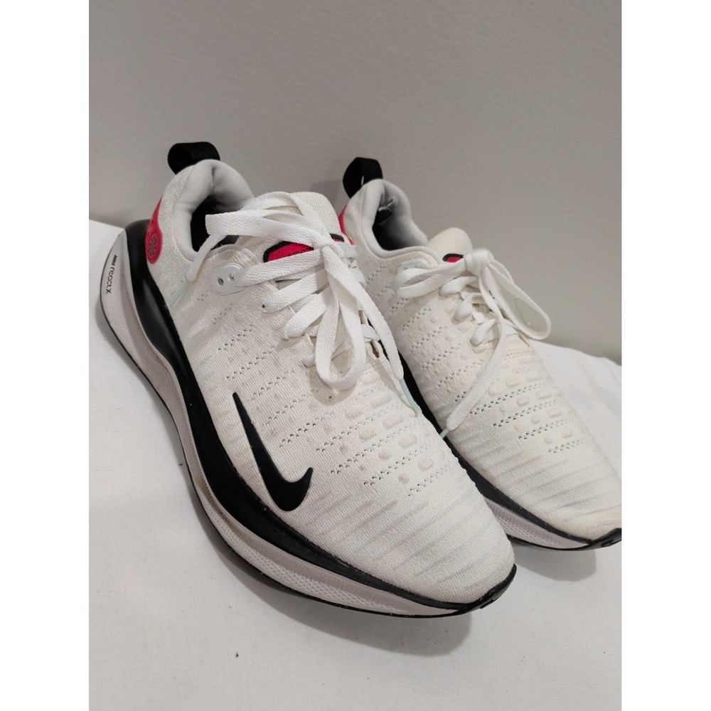 Nike ReactX Infinity Run 4 'White Light Crimson DR2665-100 Men's Shoes Size 10